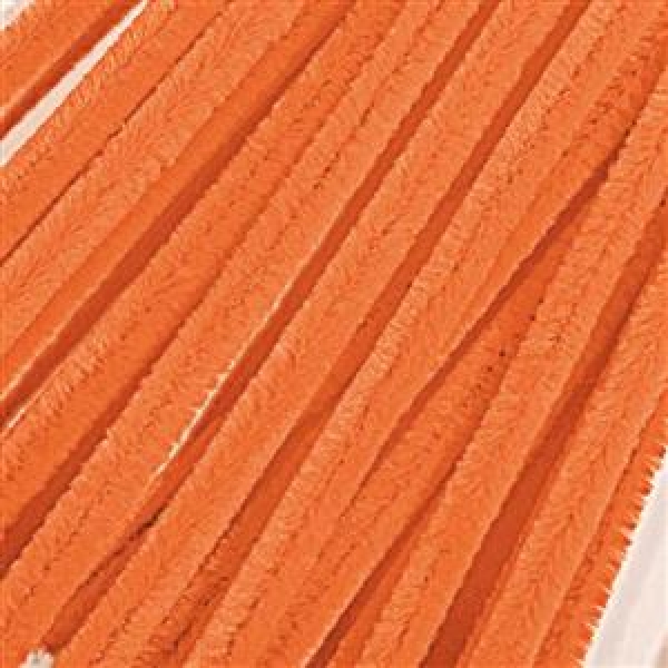 Pfeifenputzer (Biegeplüsch) orange